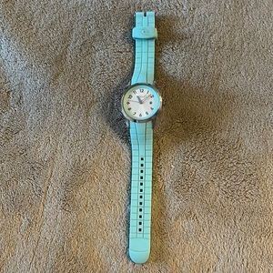 Aqua blue rip curl water resistant watch